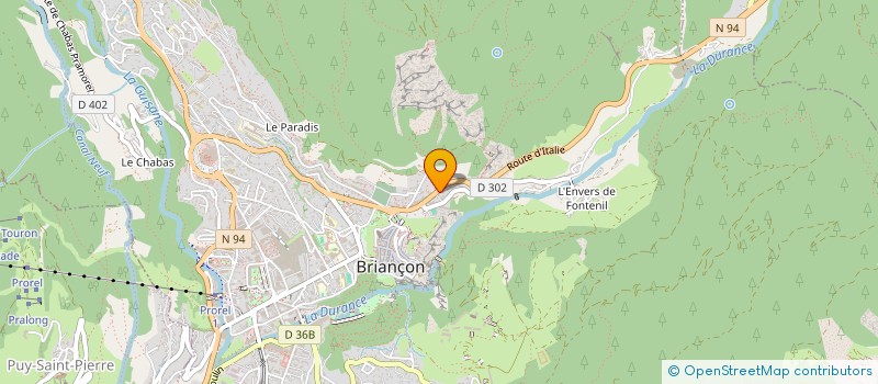 localisation de l'entreprise LOCALE POUR LE DEVELOPPEMENT DU SKI ET TOURISME EN MONTAGNE SUR STATION DE MONTGENEVRE à MONTGENEVRE