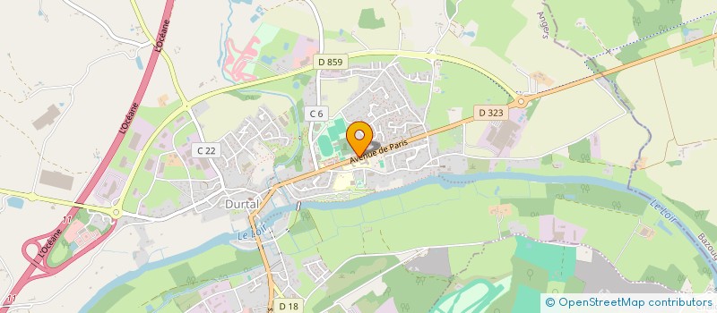 localisation de l'entreprise LOCALEK à GENNEVILLIERS