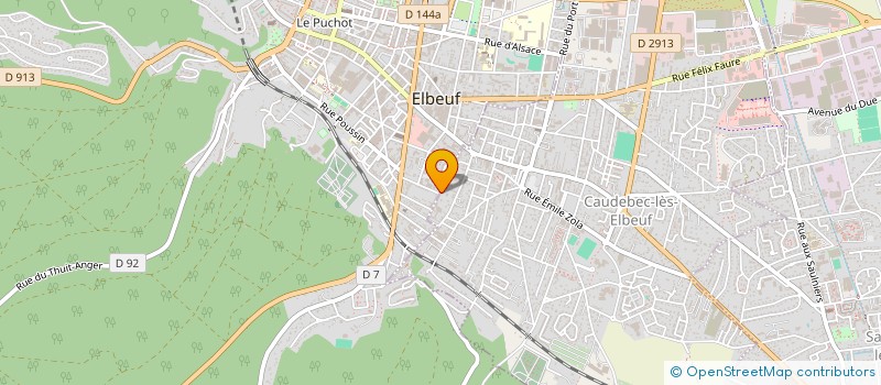 localisation de l'entreprise LOCALEZ-VOUS à CAUDEBEC-LES-ELBEUF