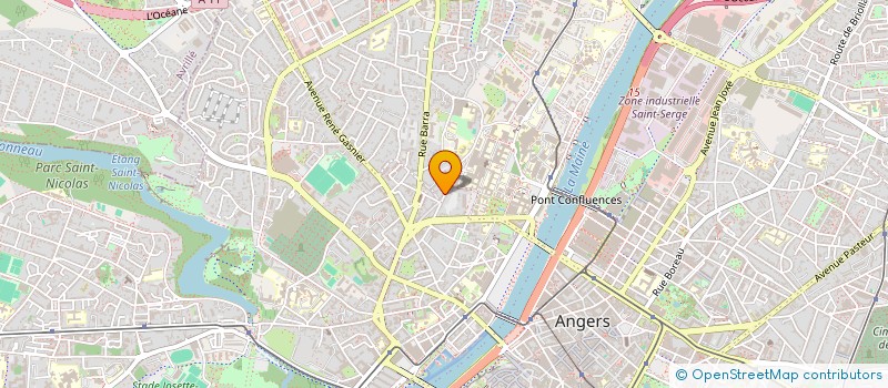 localisation de l'entreprise LOCALHOST  ANGERS