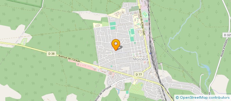 localisation de l'entreprise LOCALHOST  MORCENX-LA-NOUVELLE