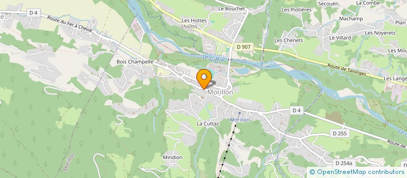 localisation de l'entreprise LOCALIMA SPORT  MORILLON