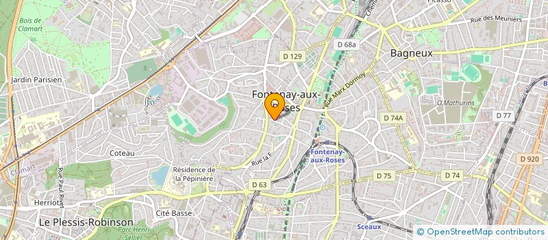 localisation de l'entreprise LOCALITY à FONTENAY-AUX-ROSES