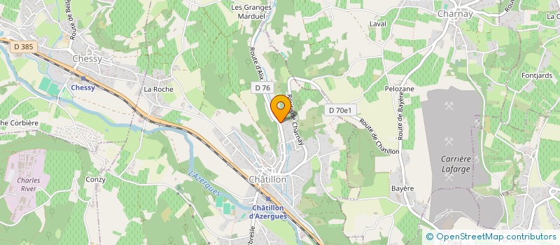 localisation de l'entreprise LOCALIZE360  CHATILLON