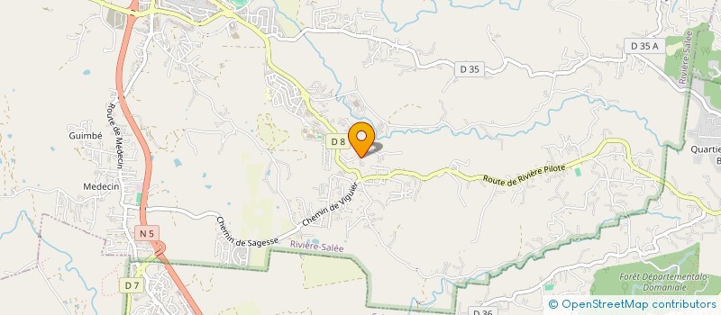 localisation de l'entreprise LOCALOCA  RIVIERE-SALEE