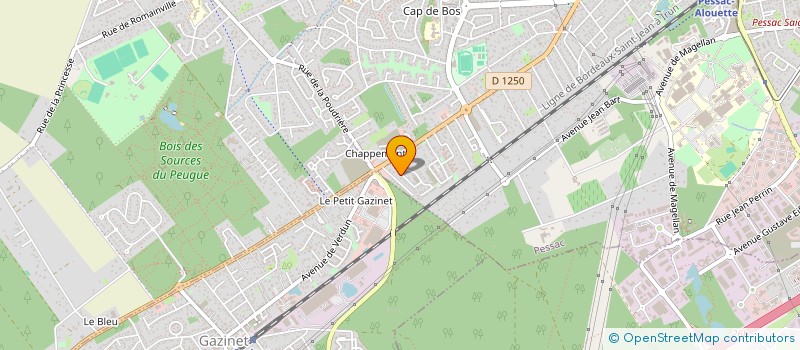 localisation de l'entreprise LOCALOCPESSAC à PESSAC