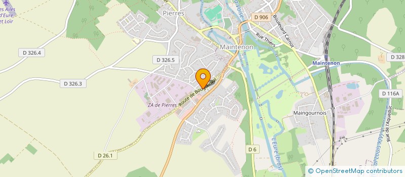 localisation de l'entreprise LOCALOGIS à MAINTENON