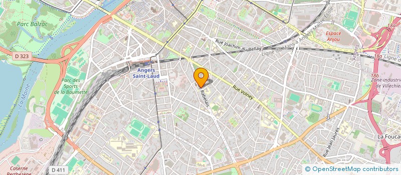 localisation de l'entreprise LOCALOLABO  ANGERS