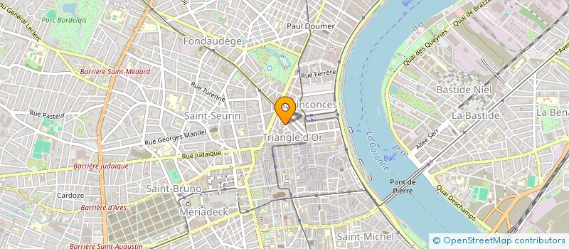 localisation de l'entreprise LOCALPHARMA FRANCE à BORDEAUX