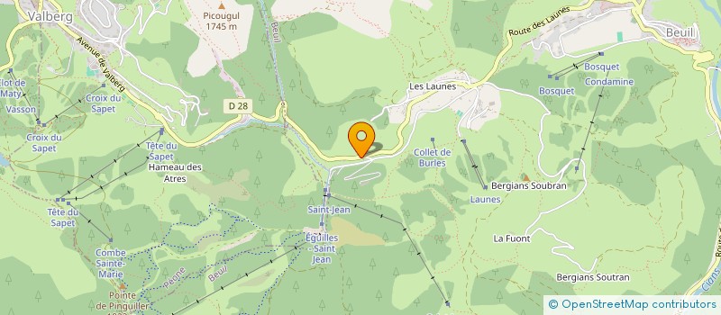 localisation de l'entreprise LOCALTITUDE  BEUIL