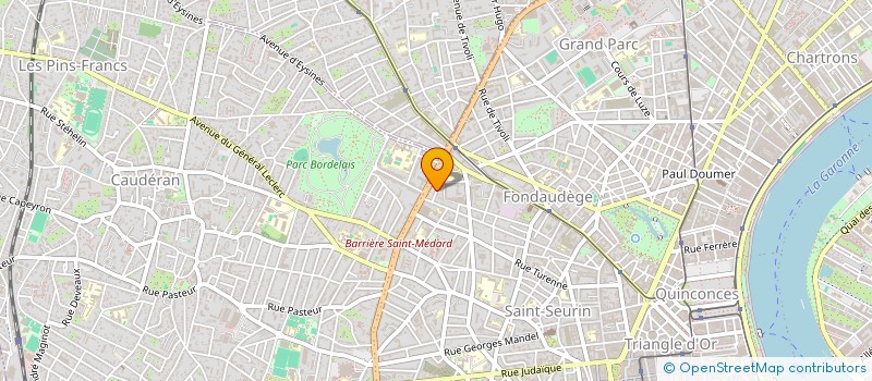 localisation de l'entreprise LOCAM  BORDEAUX