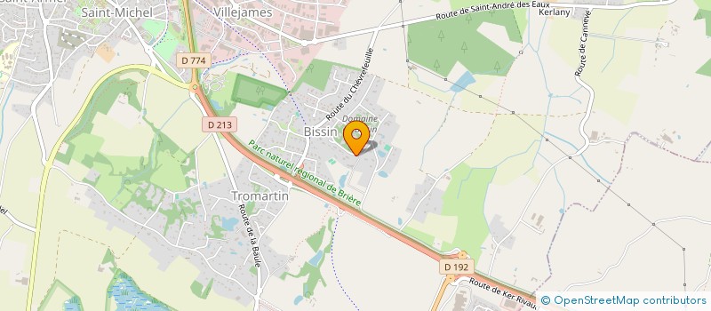 localisation de l'entreprise LOCAMABE à GUERANDE