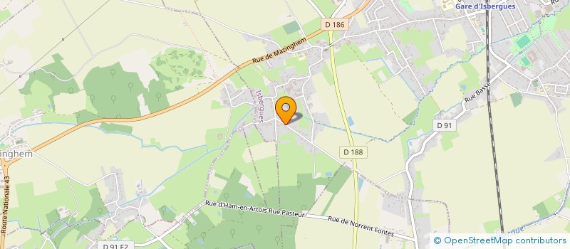 localisation de l'entreprise LOCAMAISON  ISBERGUES