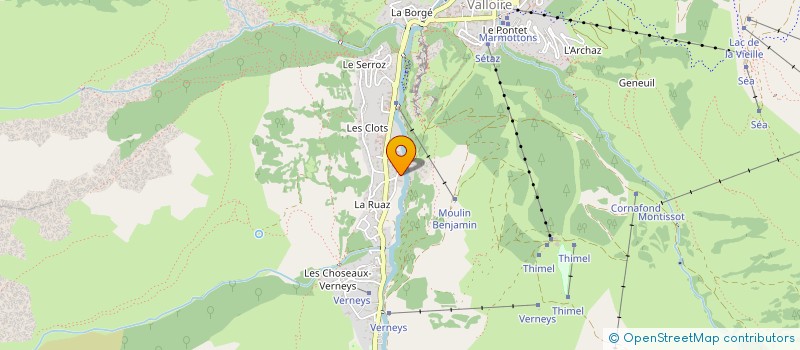 localisation de l'entreprise LOCAMAN  VALLOIRE