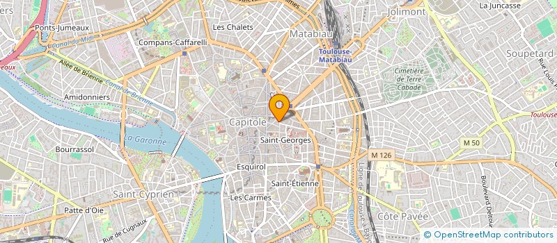 localisation de l'entreprise LOCAMARIAGE à TOULOUSE