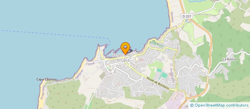 localisation de l'entreprise LOCAMARINE  PROPRIANO