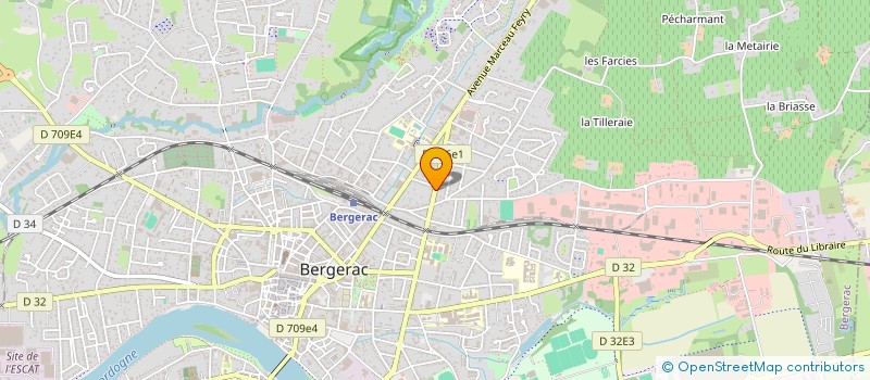 localisation de l'entreprise LOCAMAT 24 à BERGERAC