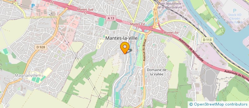 localisation de l'entreprise LOCAMAT.BTP à MANTES-LA-VILLE