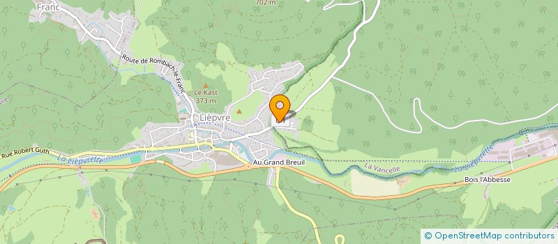localisation de l'entreprise LOCAMATEL à LA VANCELLE