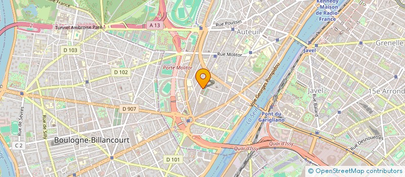 localisation de l'entreprise LOCAMAZ à PARIS