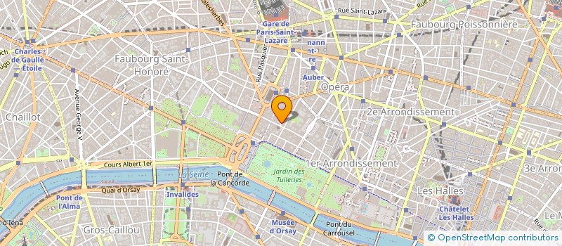 localisation de l'entreprise LOCAMER AUTO à PARIS