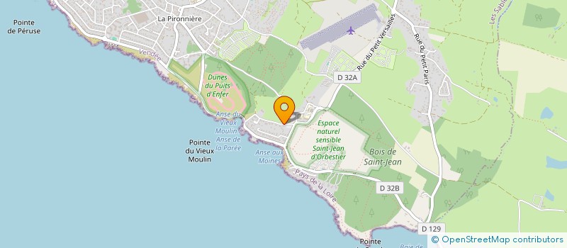 localisation de l'entreprise LOCAMODE à LES SABLES D'OLONNE