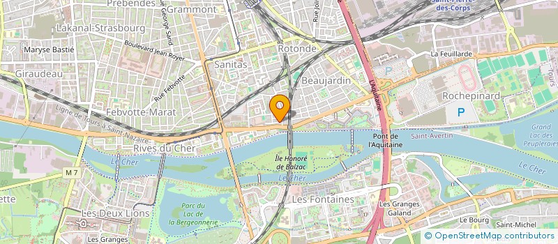 localisation de l'entreprise LOCAMONTS  TOURS