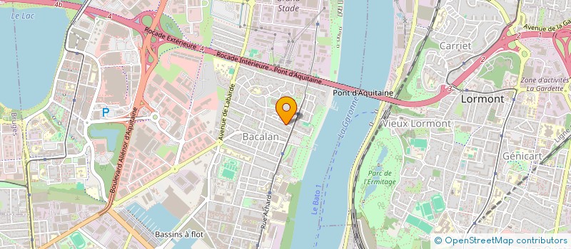 localisation de l'entreprise LOCAMSIF  BORDEAUX