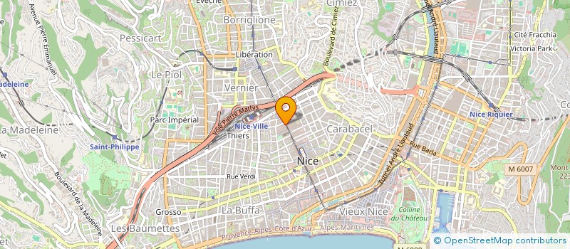 localisation de l'entreprise LOCAMUST SARL COMPTOIR GENERAL LOCATION à NICE