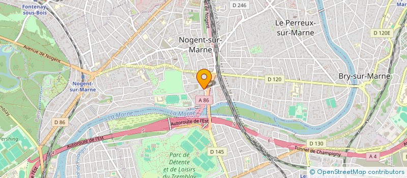 localisation de l'entreprise LOCANAV à NOGENT SUR MARNE
