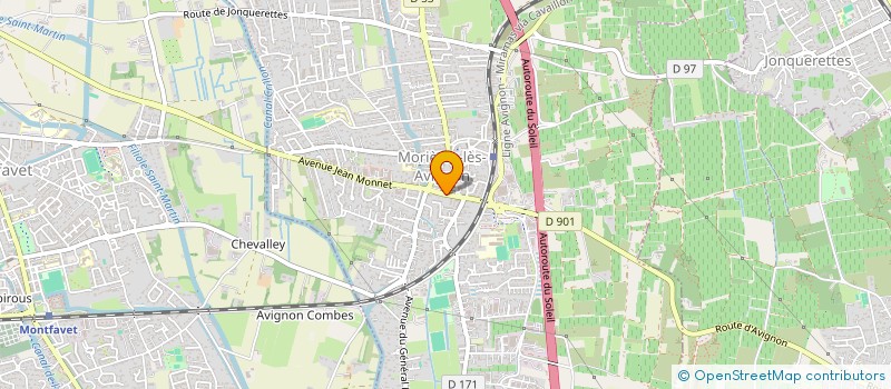localisation de l'entreprise LOCANETT  MORIERES LES AVIGNON