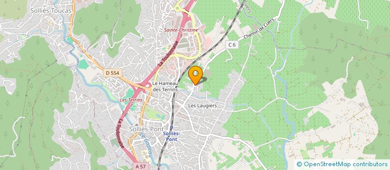 localisation de l'entreprise LOCANEXT  SOLLIES-PONT