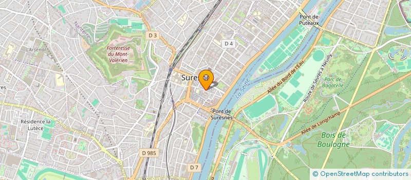 localisation de l'entreprise LOCANGENO à SURESNES