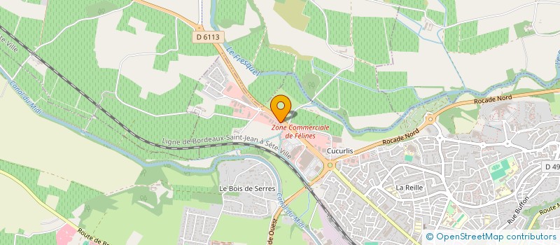 localisation de l'entreprise LOCANIS 11 à CARCASSONNE
