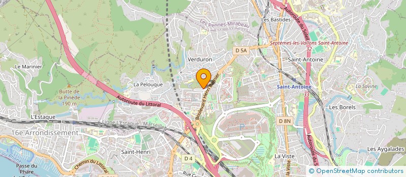 localisation de l'entreprise LOCANIS à MARSEILLE