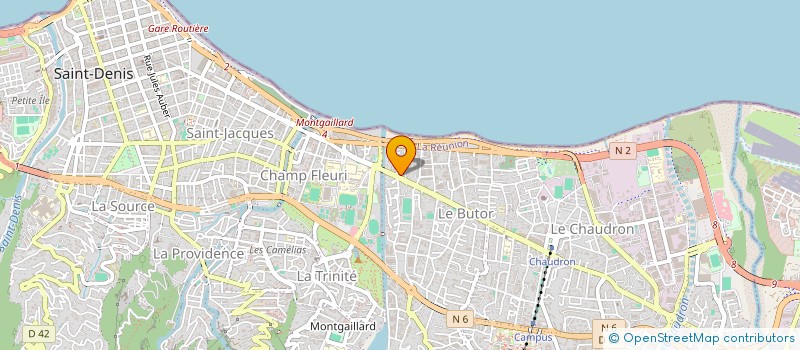 localisation de l'entreprise LOCANORD à SAINT-DENIS