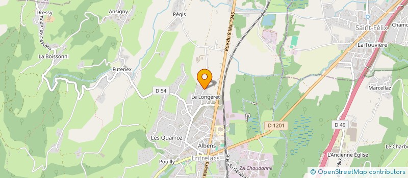 localisation de l'entreprise LOCANOVA  ENTRELACS