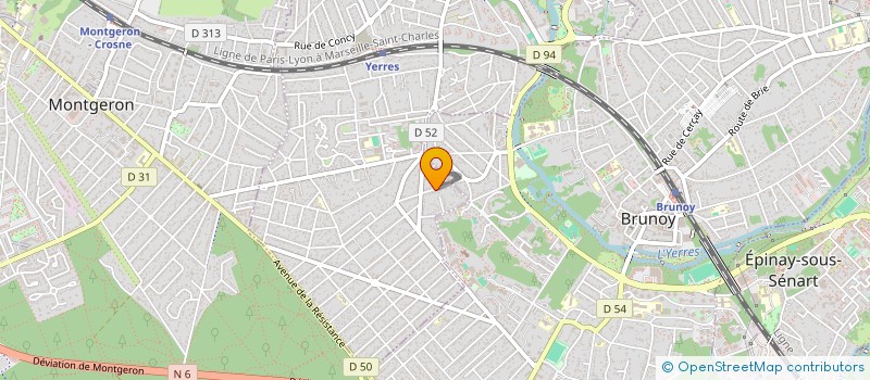 localisation de l'entreprise LOCAP à YERRES