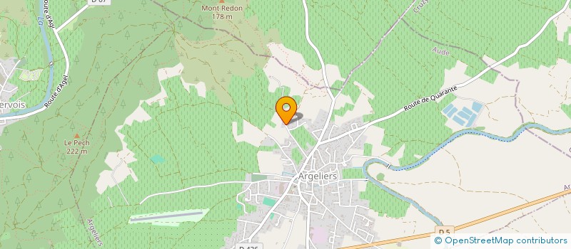 localisation de l'entreprise LOCAP  ARGELIERS