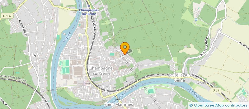 localisation de l'entreprise LOCAPACK  CHAMPAGNE-SUR-SEINE