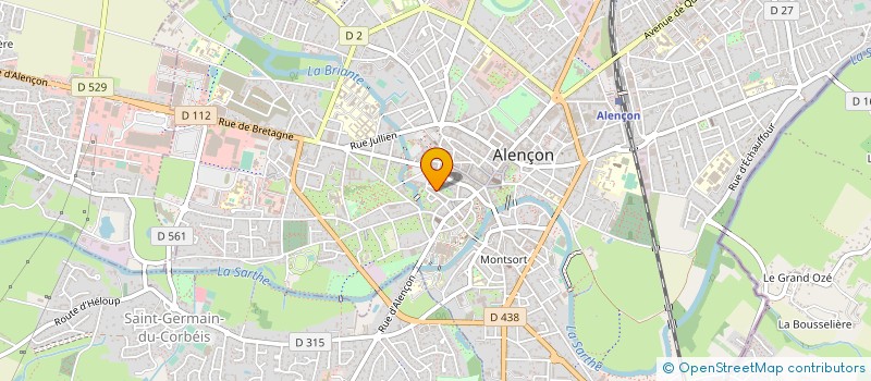 localisation de l'entreprise LOCAPARK à ALENCON
