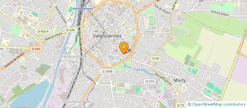 localisation de l'entreprise LOCAPE à VALENCIENNES