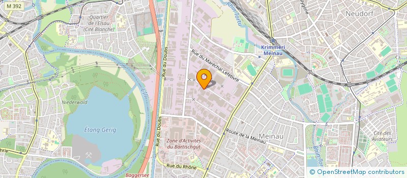 localisation de l'entreprise LOCAPEINT STRASBOURG  STRASBOURG