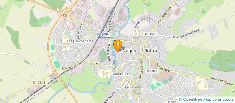 localisation de l'entreprise LOCAPERCHE MATERIEL à NOGENT-LE-ROTROU