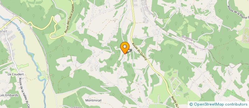 localisation de l'entreprise LOCAPERF  CENAC-ET-SAINT-JULIEN