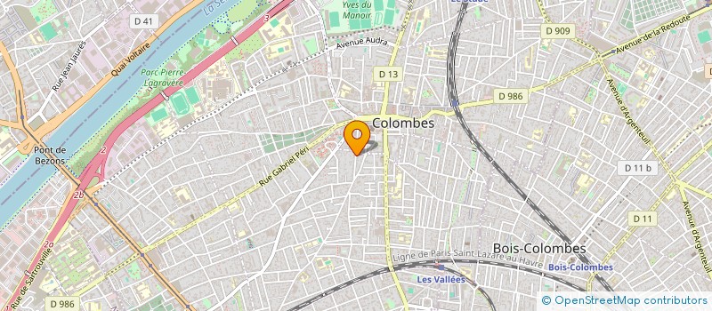 localisation de l'entreprise LOCAPFERRET à COLOMBES