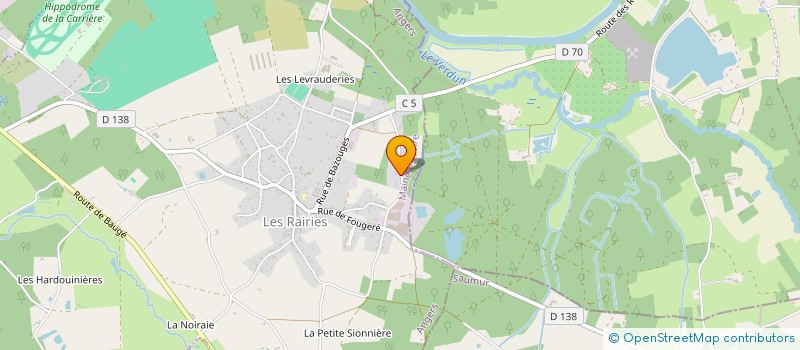 localisation de l'entreprise LOCAPI  LES RAIRIES