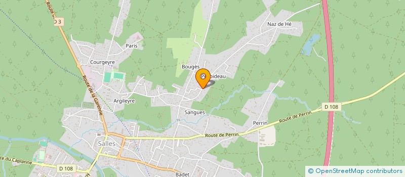 localisation de l'entreprise LOCAPITHO  SALLES