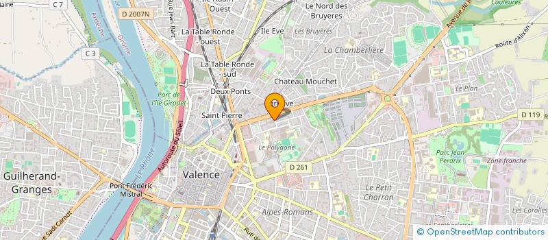 localisation de l'entreprise LOCAPOCALYPSE NOW  VALENCE