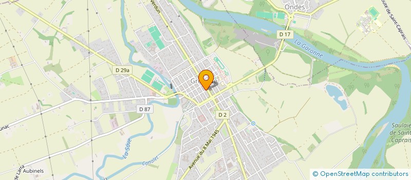 localisation de l'entreprise LOCAPOMPE SUD à GRENADE SUR GARONNE